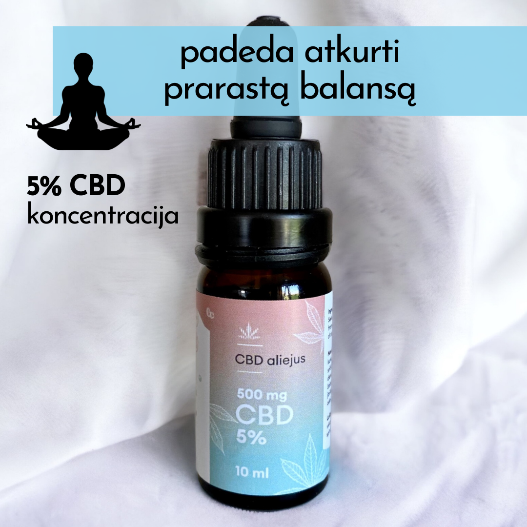 5% CBD Aliejus Nord Zen