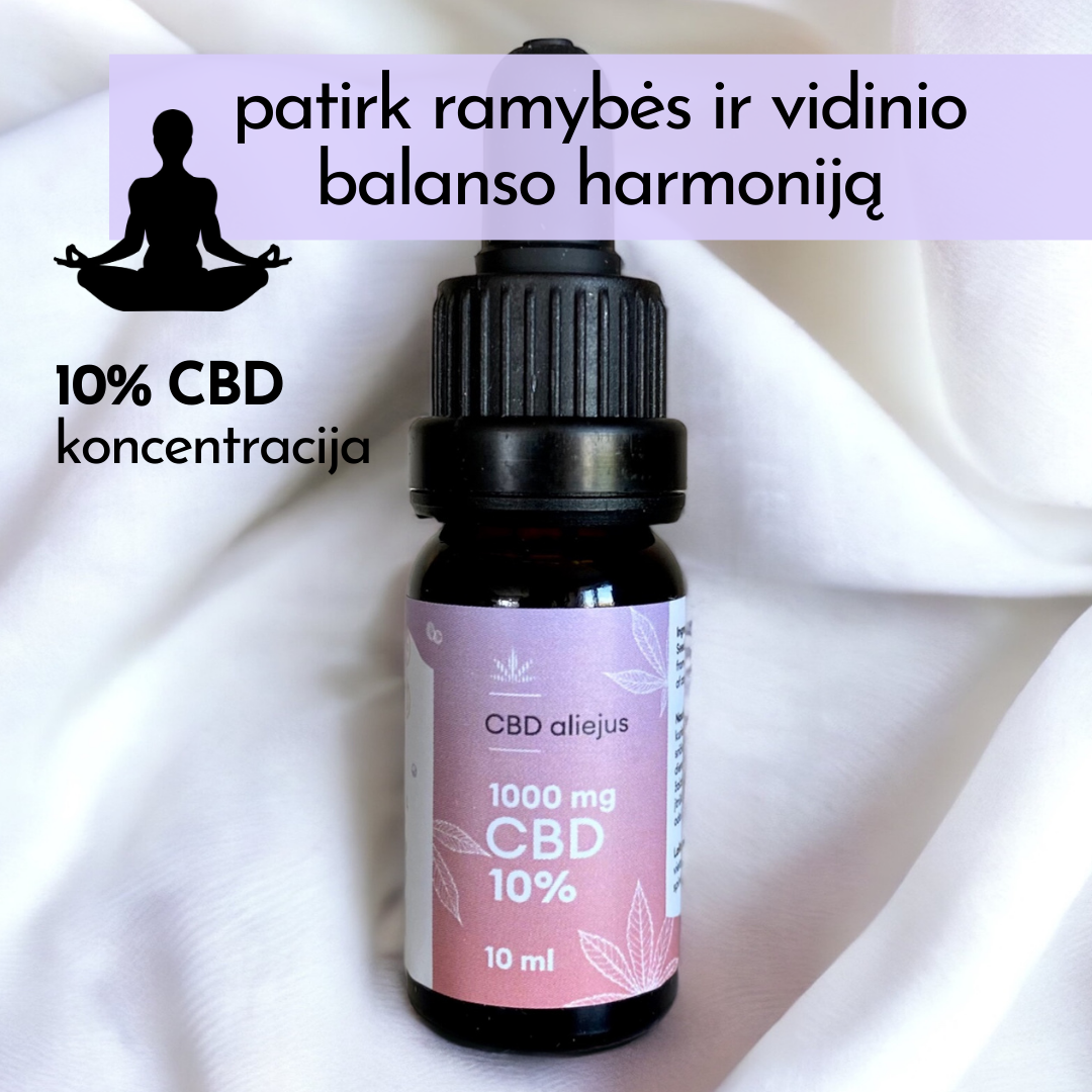 10% CBD Aliejus Nord Zen